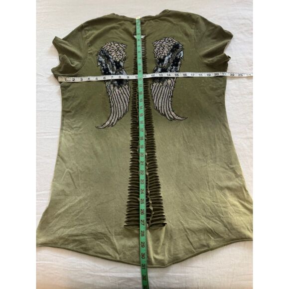 NWT Vance Biker Wear women's tunic top, army green, 3XL. - Picture 5 of 5